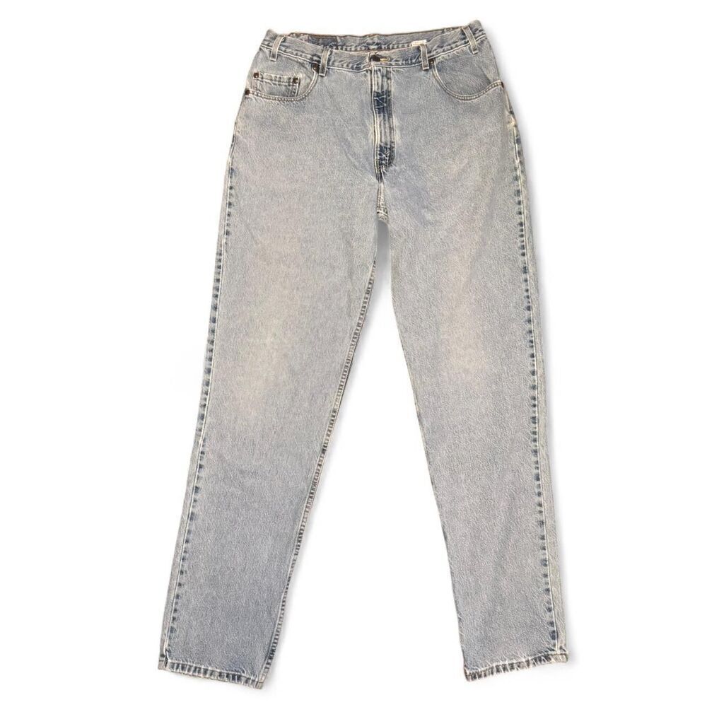 Vintage Levi’s 545 Loose Fit Jeans Men’s Size 38x38 Made in USA Distressed Light